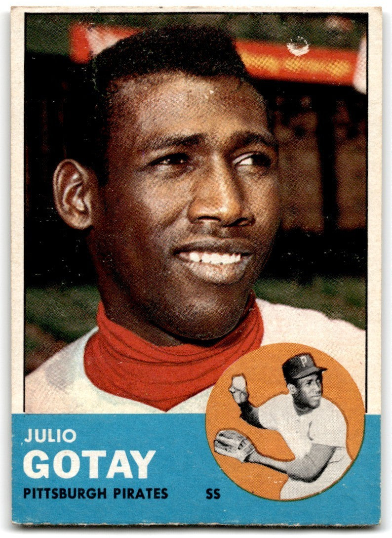1963 Topps Julio Gotay Baseball Cards #122