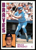 1984 Topps. Bruce Benedict . Atlanta Braves #255