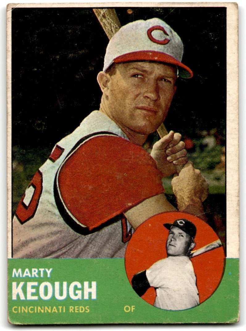 1963 Topps Marty Keough Baseball Cards #21