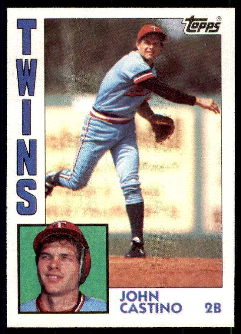 1984 Topps. John Castino . Minnesota Twins #237