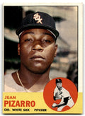 1963 Topps Juan Pizarro Baseball Cards #160
