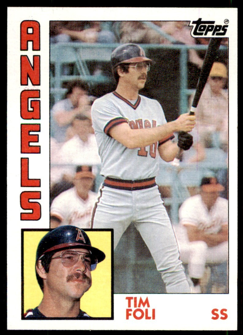 1984 Topps. Tim Foli . California Angels #342