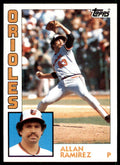1984 Topps. Allan Ramirez Rookie . Baltimore Orioles #347