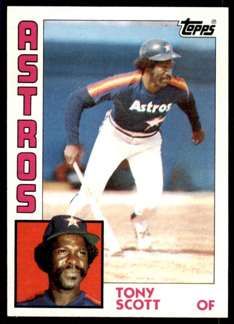 1984 Topps Tony Scott . Houston Astros #292