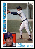 1984 Topps Don Money . Milwaukee Brewers #374