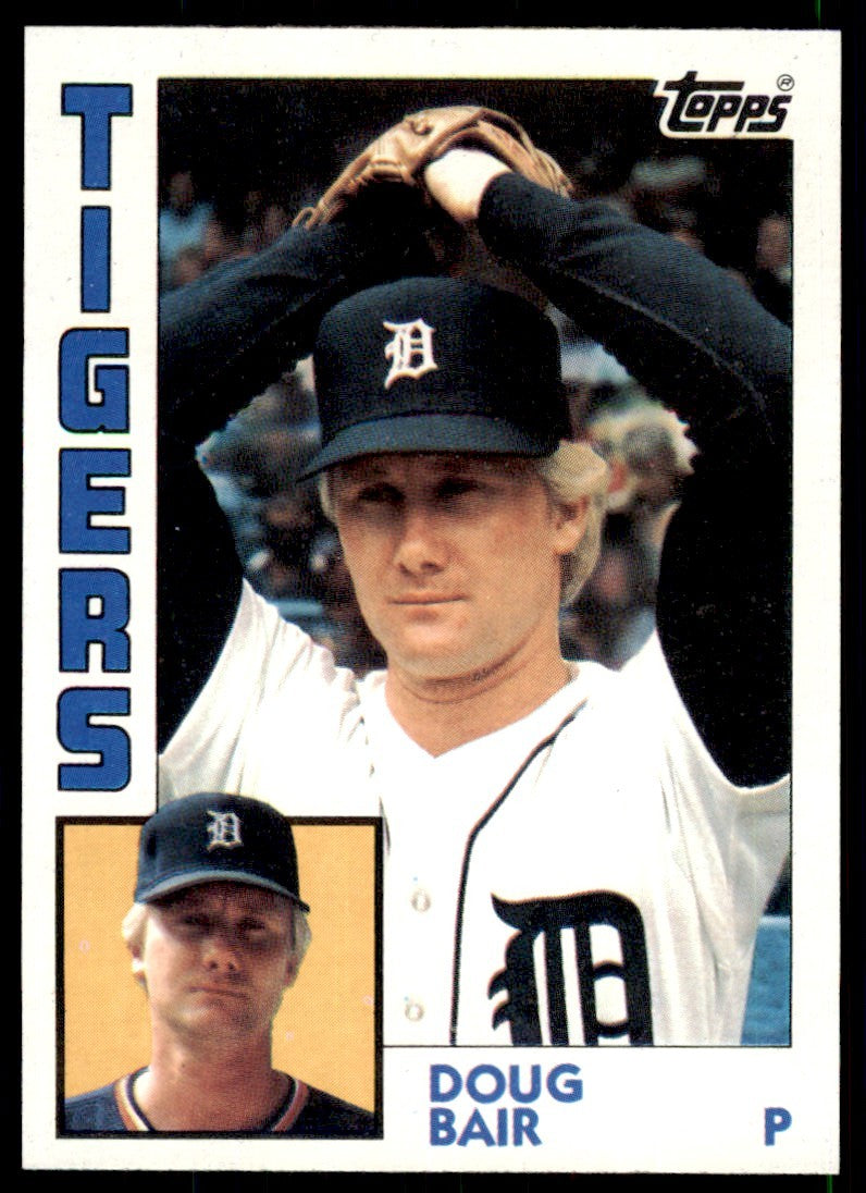 1984 Topps Doug Bair . Detroit Tigers #536