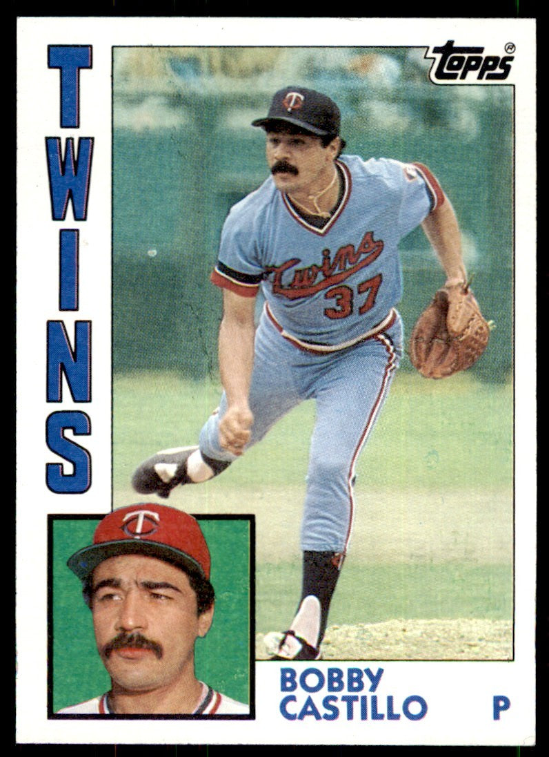 1984 Topps. Bobby Castillo . Minnesota Twins #491