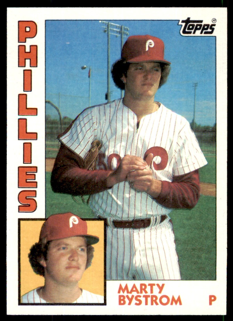 1984 Topps Marty Bystrom . Philadelphia Phillies #511