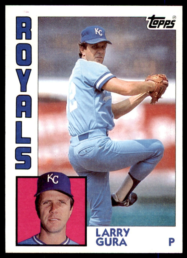 1984 Topps Larry Gura . Kansas City Royals #625
