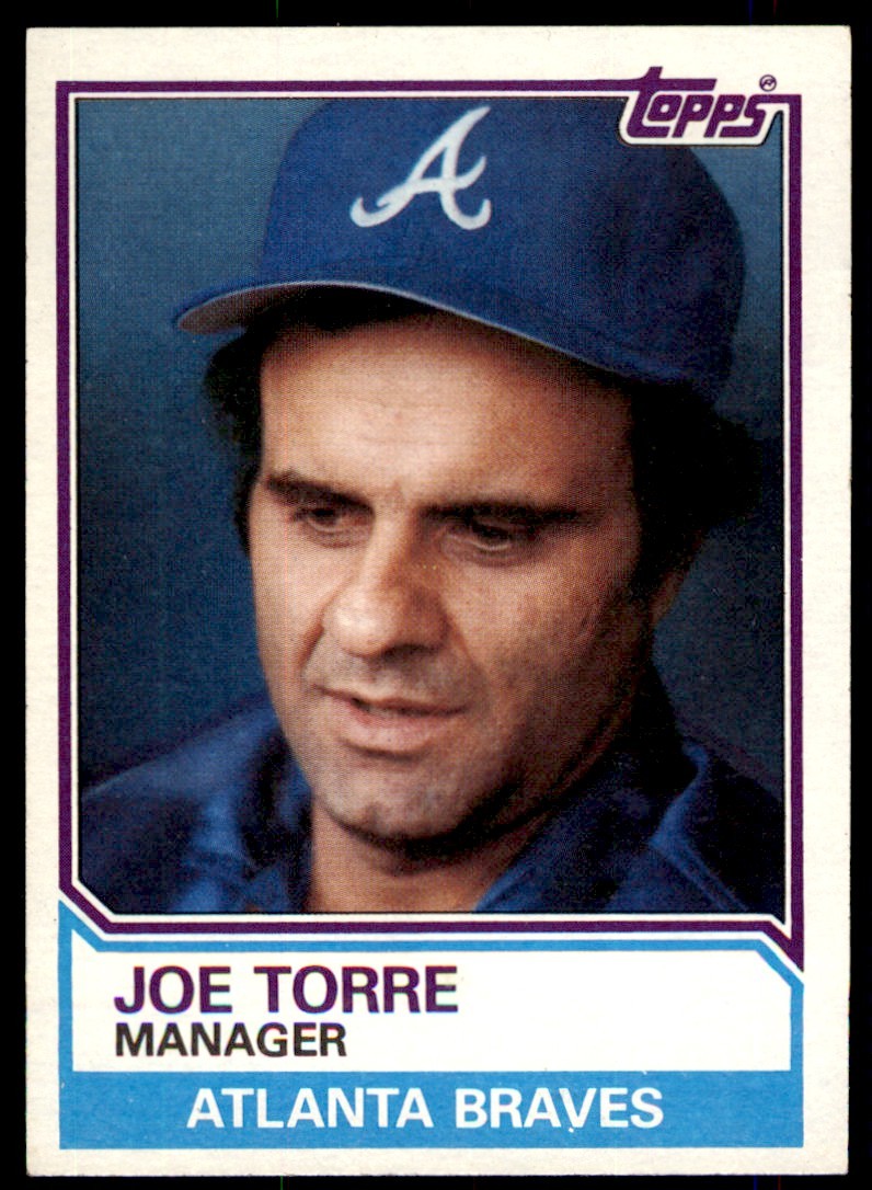 1983 Topps Joe Torre . Atlanta Braves #126