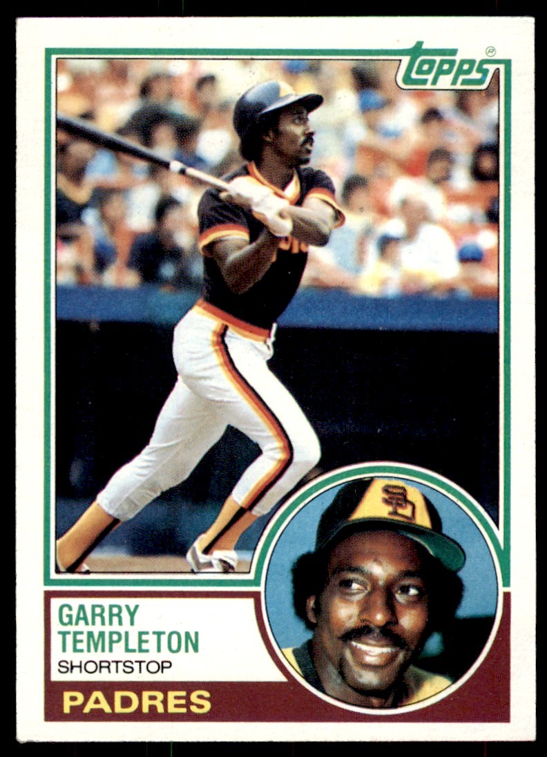 1983 Topps Garry Templeton . San Diego Padres #505