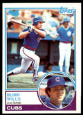 1983 Topps. Bump Wills . Chicago Cubs #643