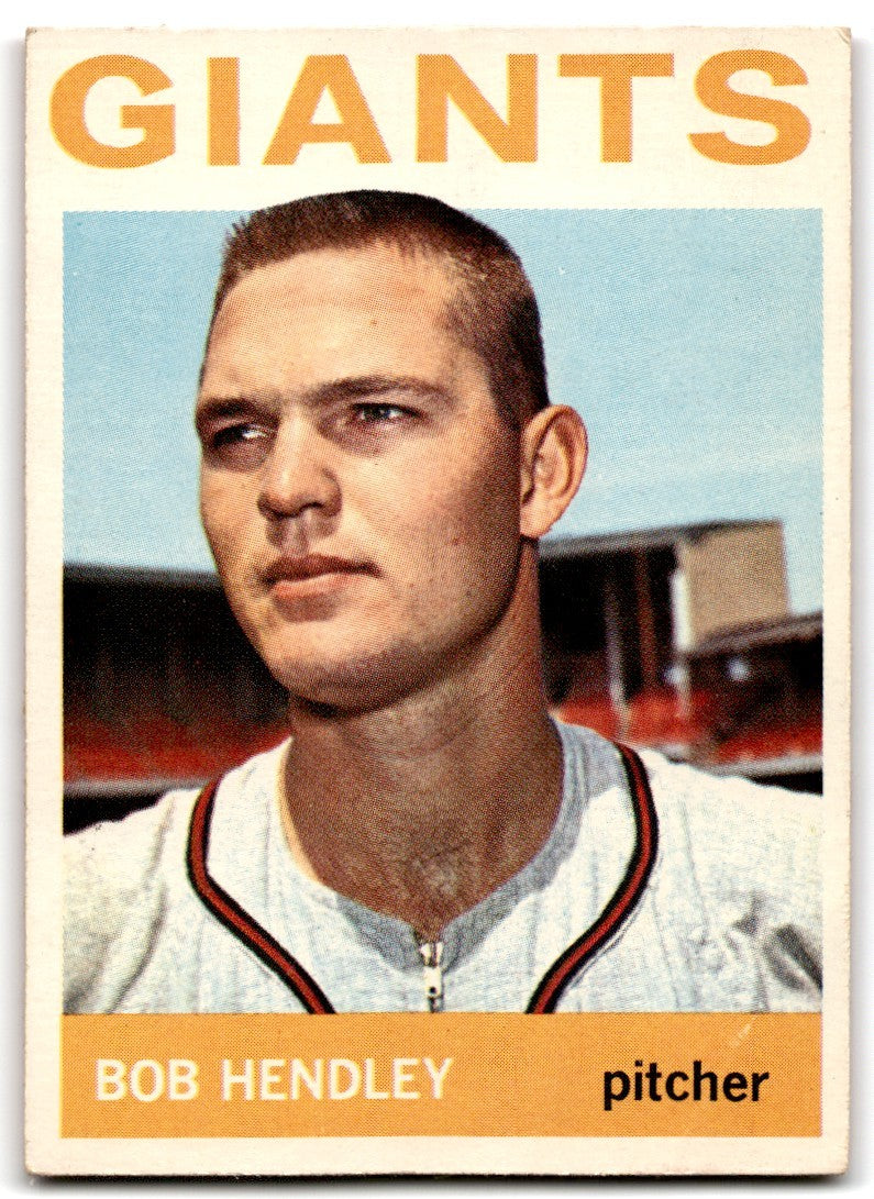 1964 Topps Bob Hendley Baseball Cards #189