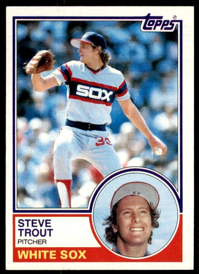1983 Topps. Steve Trout . Chicago White Sox #461