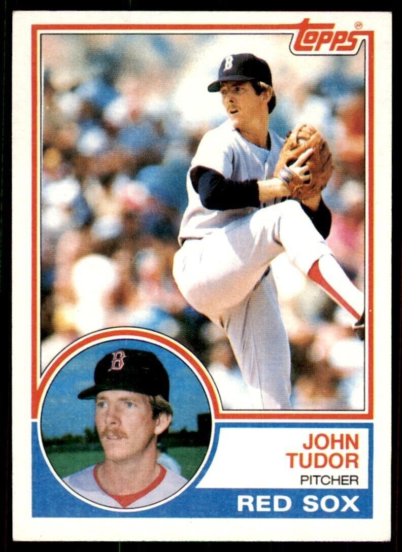 1983 Topps. John Tudor . Boston Red Sox #318