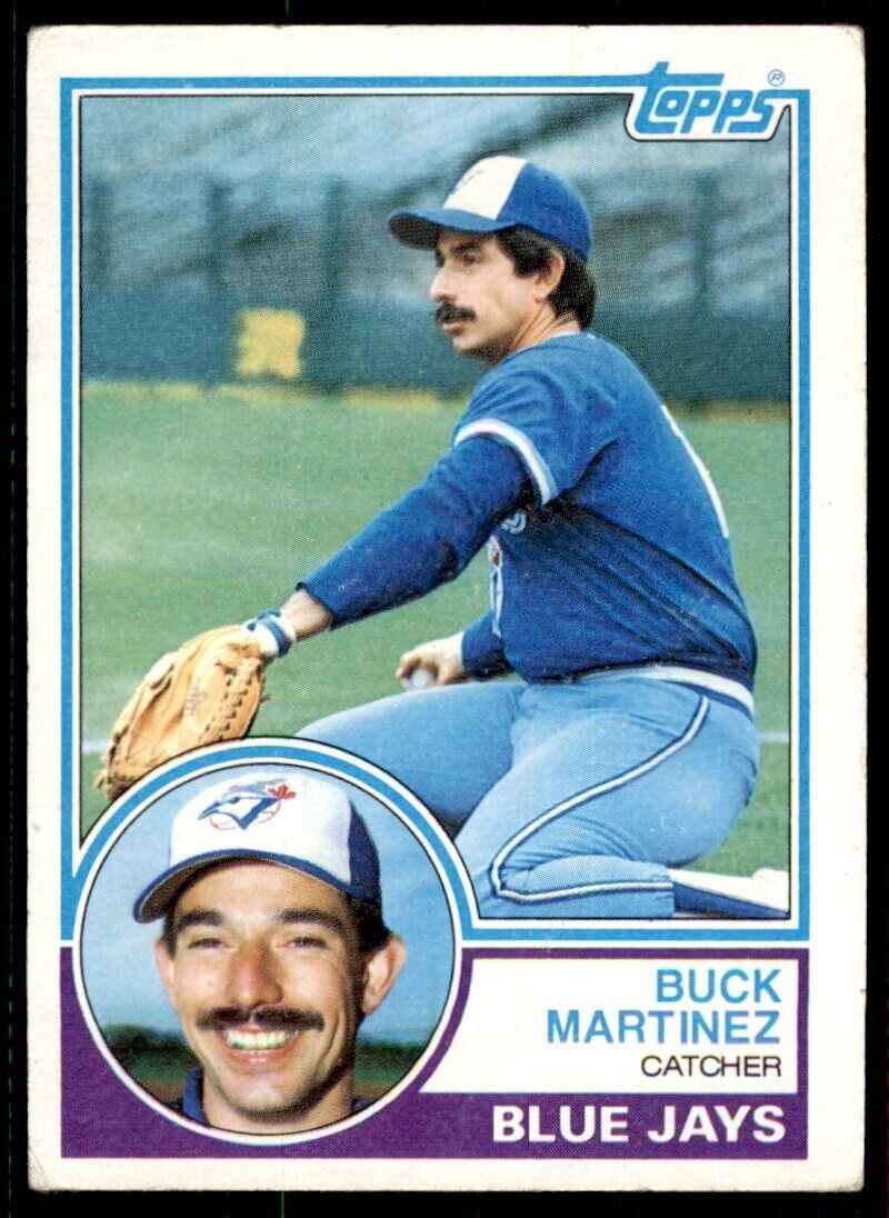 1983 Topps. Buck Martinez . Toronto Blue Jays #733
