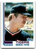 1982 Topps Traded Mike Ivie Baseball Cards #45T