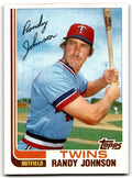 1982 Topps Traded Randy Johnson Baseball Cards #51T