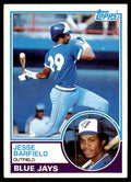 1983 .Topps Jesse Barfield . Toronto Blue Jays #257