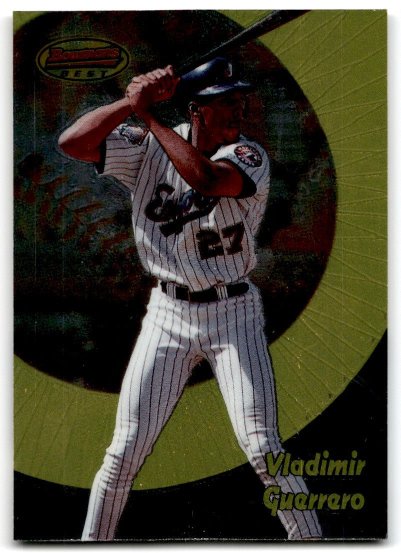 1998 Bowman's Best Vladimir Guerrero Baseball Cards #80