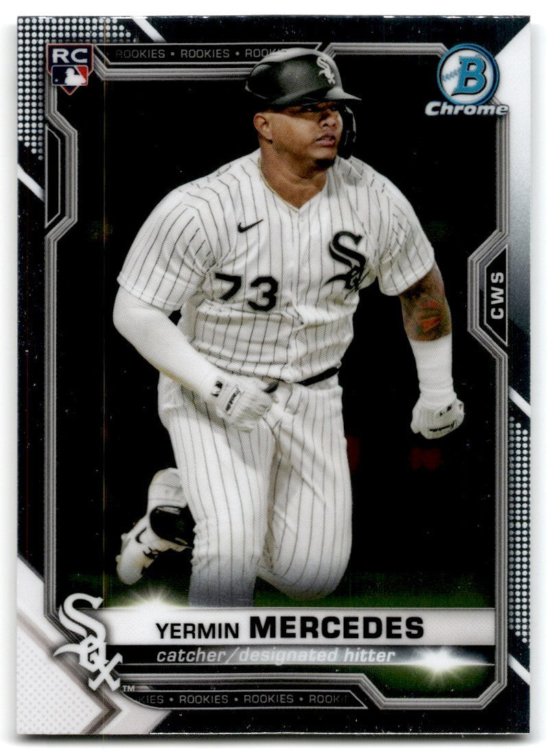 2021 Bowman Chrome Yermin Mercedes Rookie D Baseball Cards #88