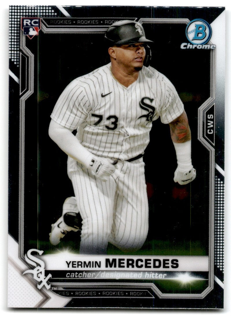 2021 Bowman Chrome Yermin Mercedes Rookie B Baseball Cards #88