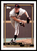 1992 Topps Gold Winners. Paul McClellan . San Francisco Giants #424