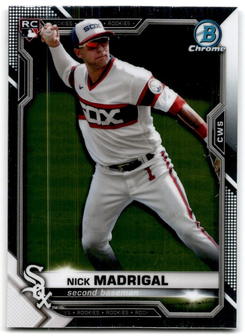 2021 Bowman Chrome Nick Madrigal Rookie C Baseball Cards #7