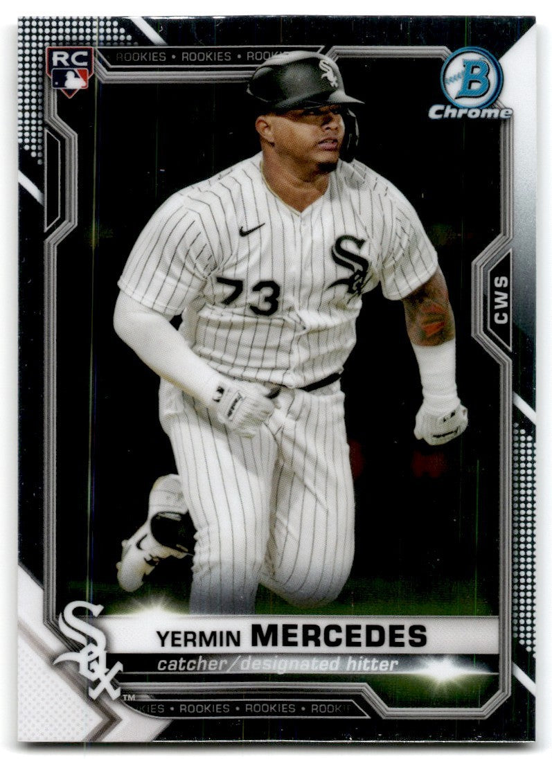 2021 Bowman Chrome Yermin Mercedes Rookie C Baseball Cards #88