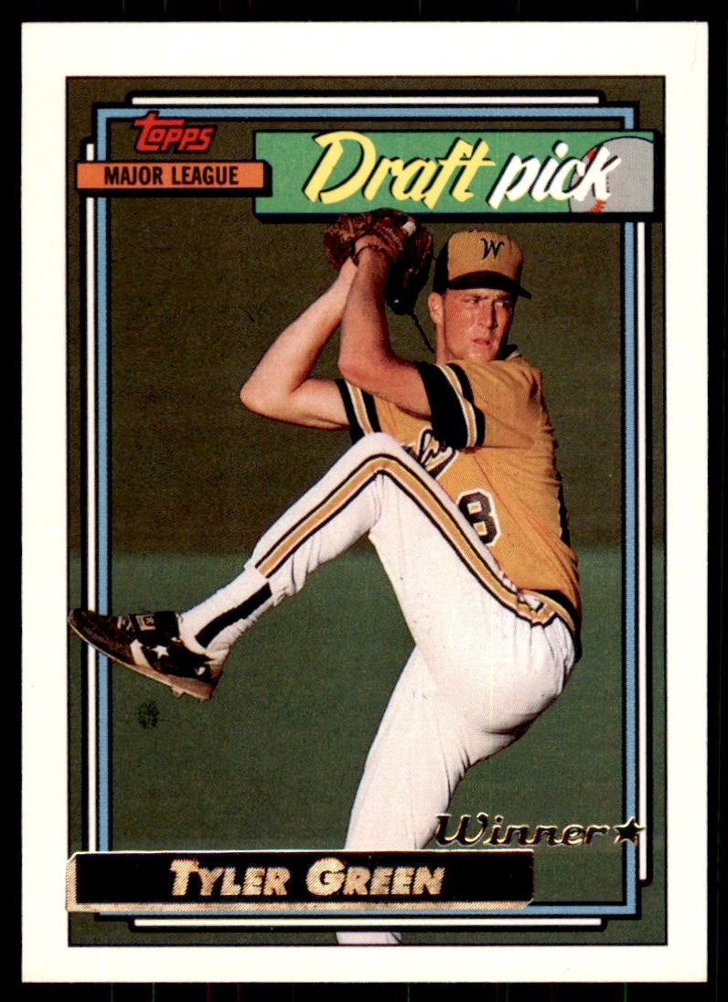 1992 Topps Gold Winners Tyler Green . Philadelphia Phillies #764