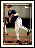 1992 Topps Gold Winners Mike Stanton . Atlanta Braves #788