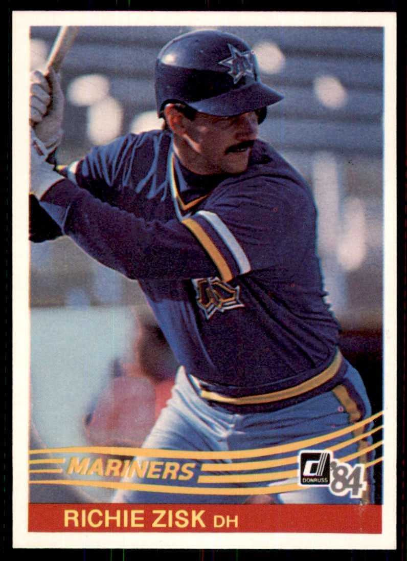 1984 Donruss Richie Zisk . Seattle Mariners #69