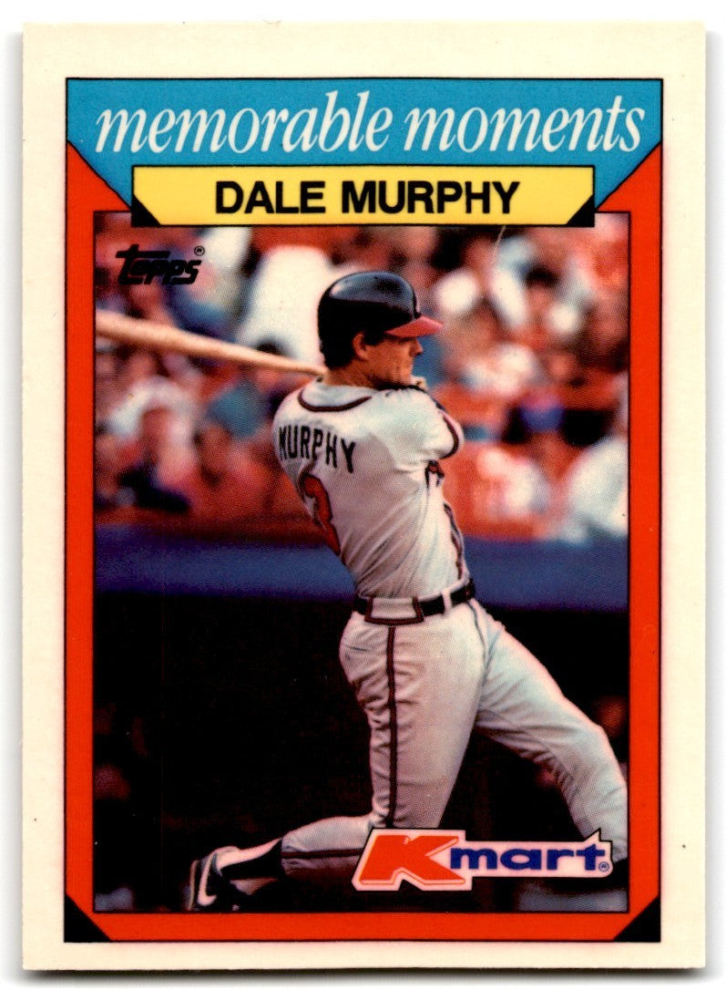 1988 Topps Kmart Dale Murphy B Baseball Cards #18