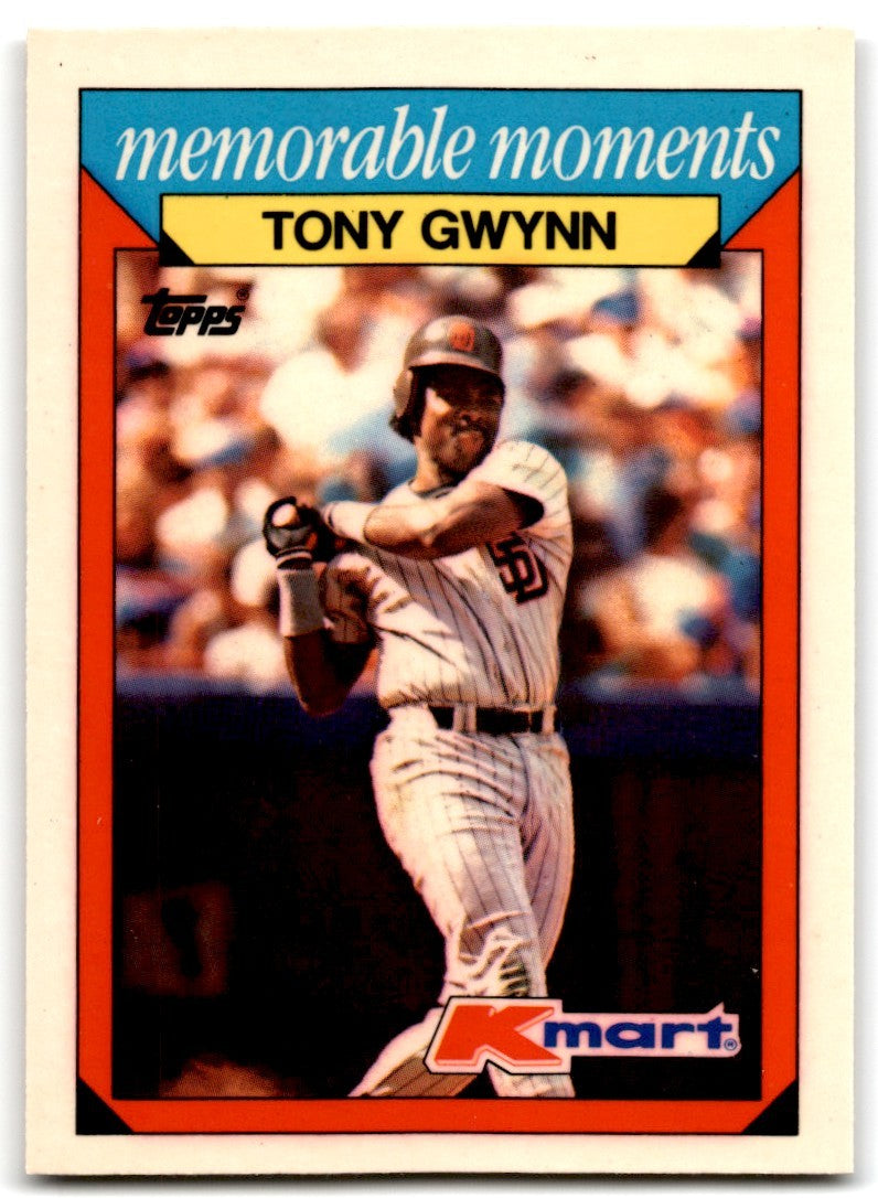 1988 Topps Kmart Tony Gwynn B Baseball Cards #12