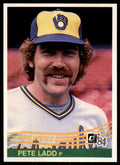 1984 Donruss. Pete Ladd . Milwaukee Brewers #124
