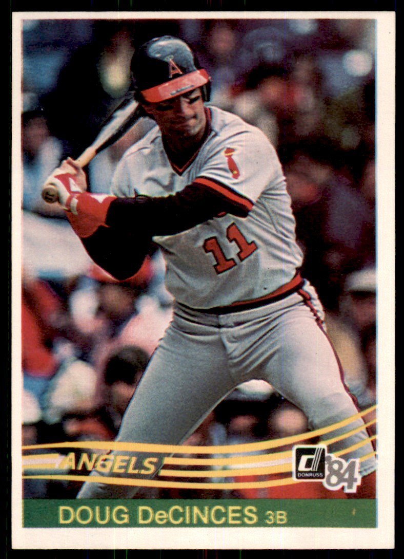 1984 Donruss. Doug DeCinces . California Angels #230