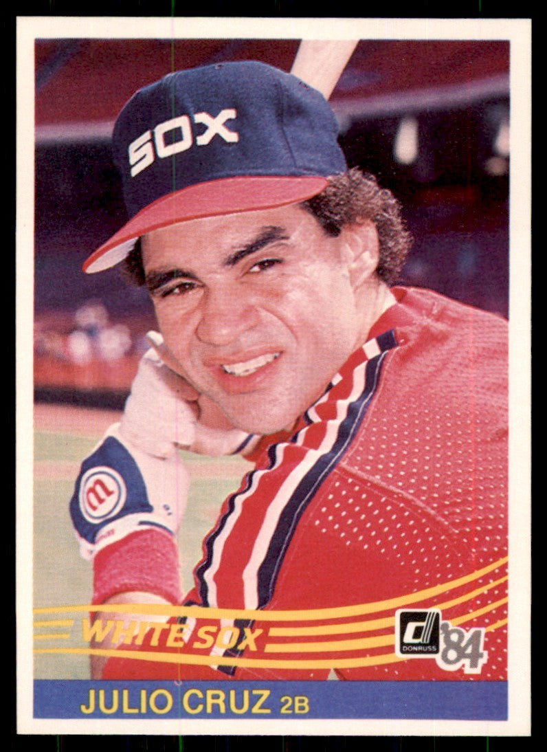 1984 Donruss Julio Cruz . Seattle Mariners #379