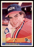 1984 Donruss. Julio Cruz . Seattle Mariners #379