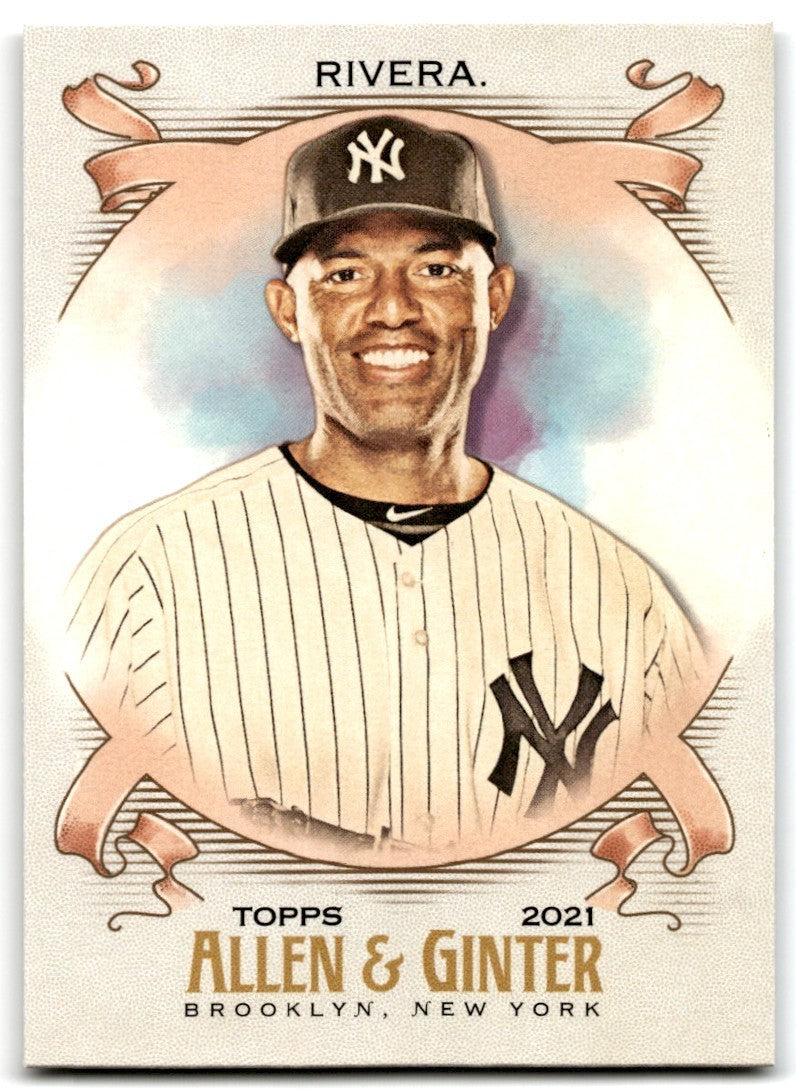 2021 Topps Allen & Ginter Mariano Rivera Baseball Cards #115
