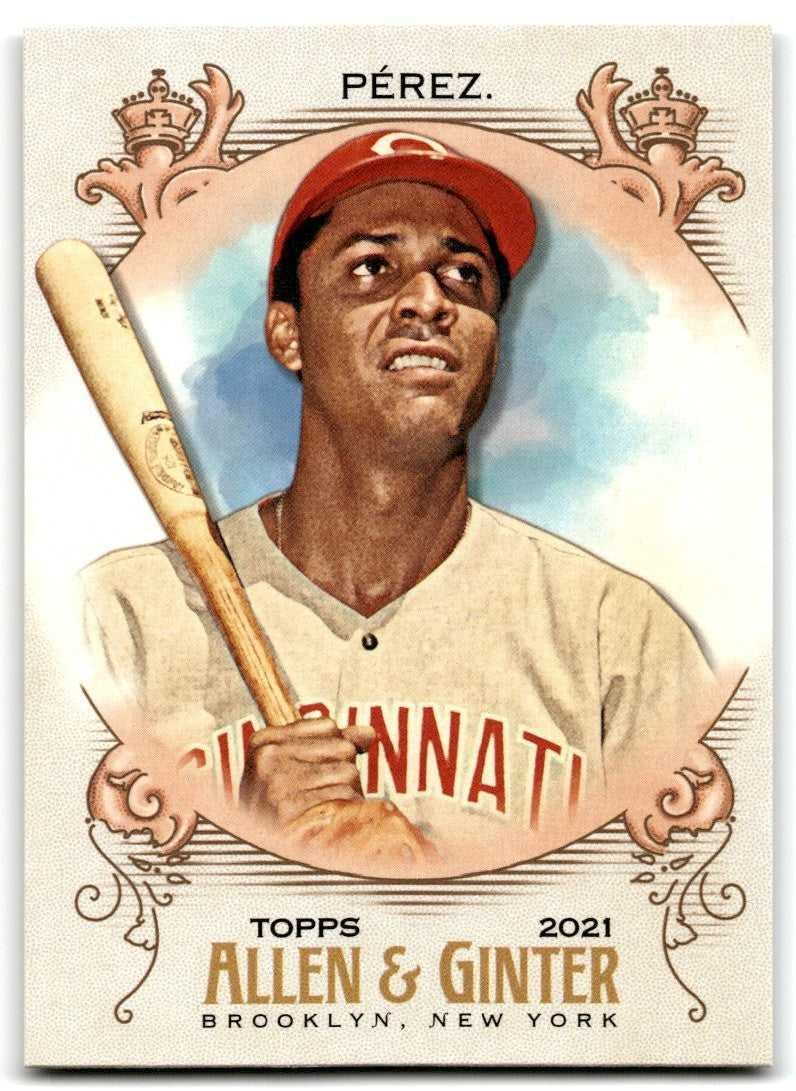 2021 Topps Allen & Ginter Tony Perez Baseball Cards #323