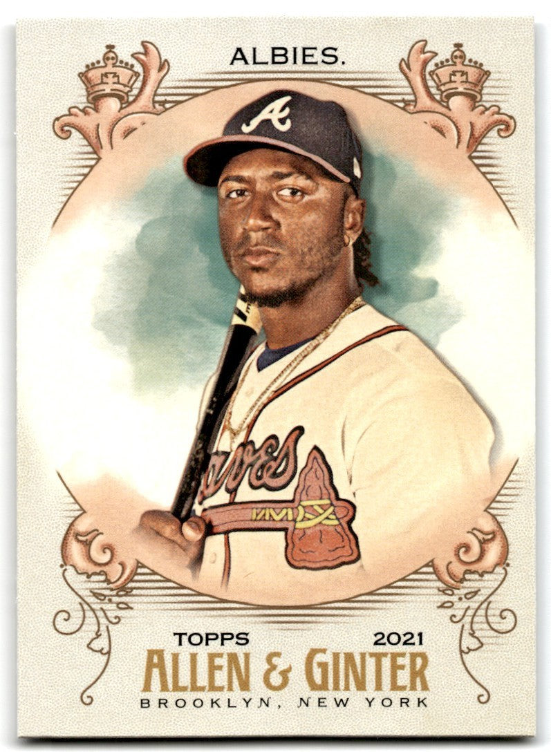 2021 Topps Allen & Ginter Ozzie Albies Baseball Cards #43