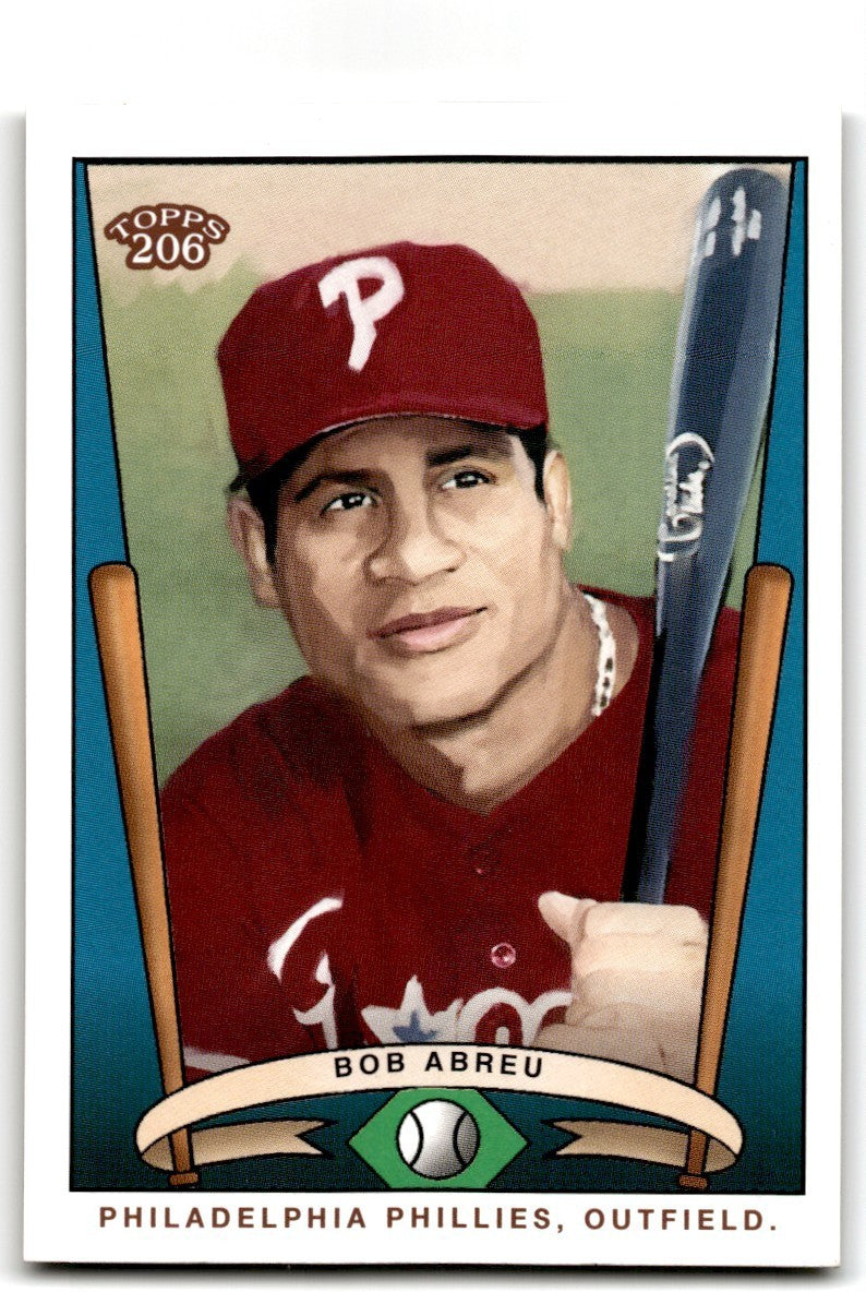 2002 Topps 206 Bob Abreu Baseball Cards #T206-7