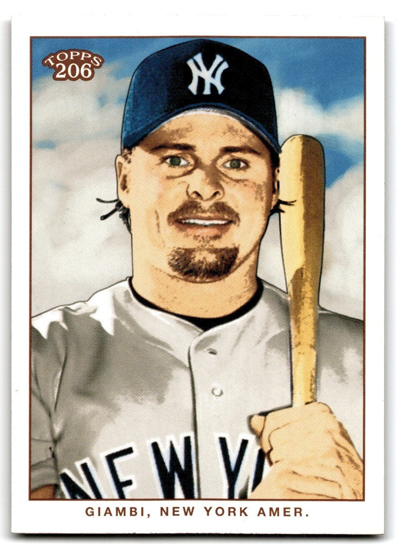 2002 Topps 206 Jason Giambi Baseball Cards #112