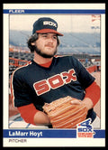 1984 Fleer MLB LaMarr Hoyt . Chicago White Sox #63