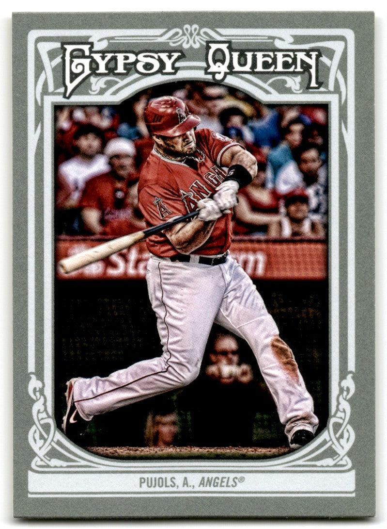 2013 Topps Gypsy Queen Albert Pujols Baseball Cards #20