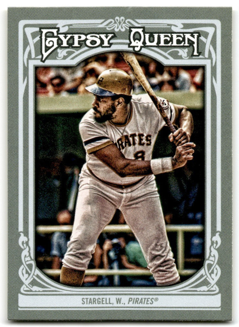 2013 Topps Gypsy Queen Willie Stargell A Baseball Cards #168