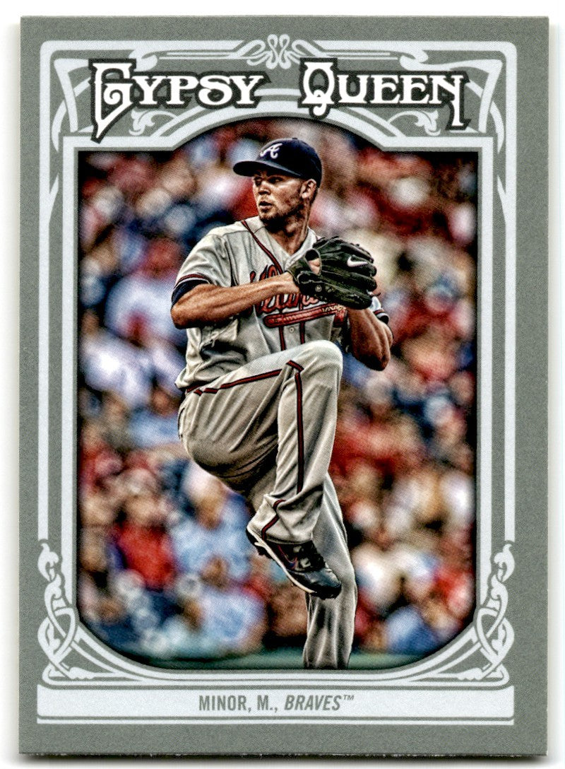 2013 Topps Gypsy Queen Mike Minor A Baseball Cards #246