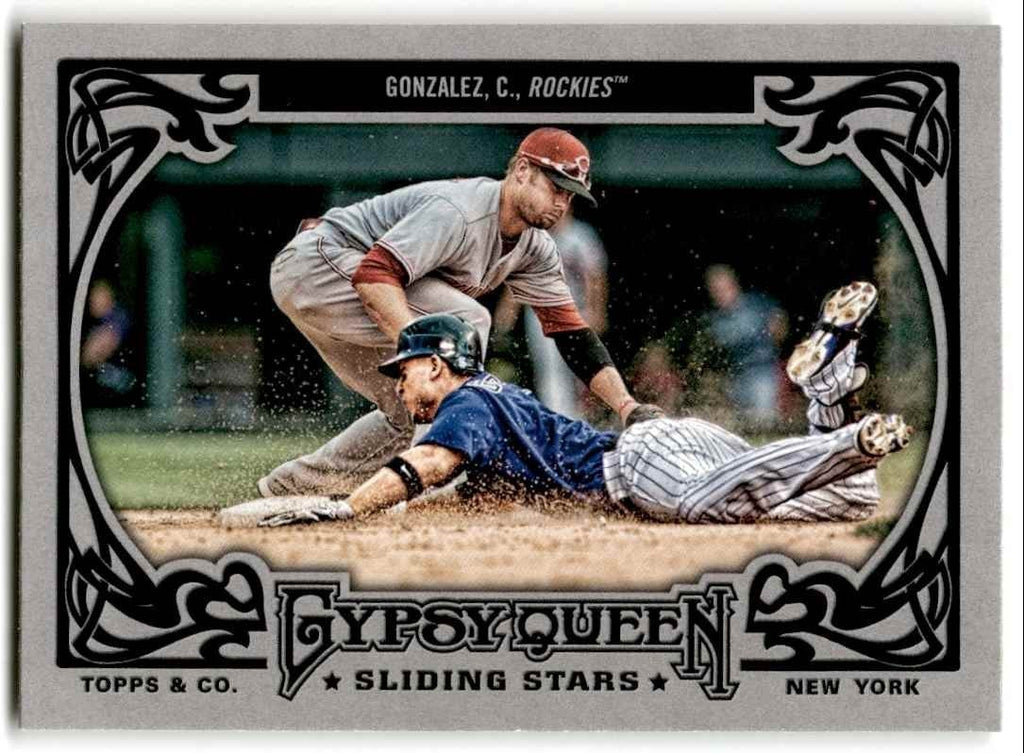 2013 Topps Gypsy Queen Carlos Gonzalez A Baseball Cards #SS-CG
