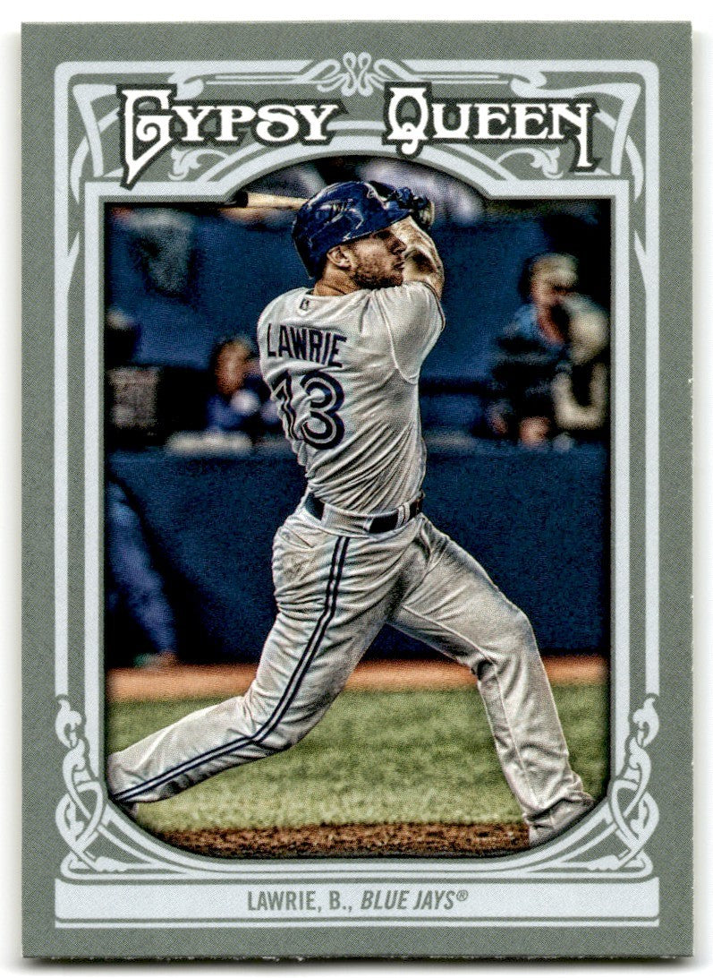 2013 Topps Gypsy Queen Brett Lawrie Baseball Cards #243