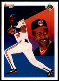 1990 Upper Deck Joe Carter . Cleveland Indians #53